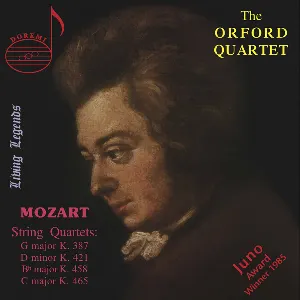 Pochette String Quartets: G major K. 387 / D minor K. 421 / B-flat major K. 458 / C major K. 465