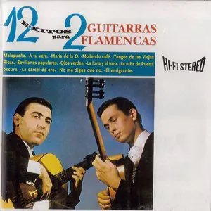 Pochette 12 éxitos para 2 guitarras flamencas