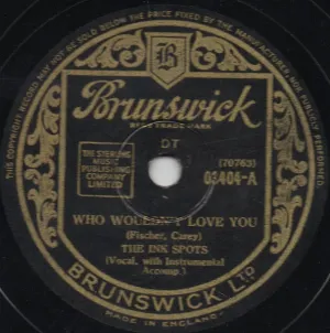 Pochette de Just as Though You Were Here / This Is Worth Fighting For de The Ink Spots