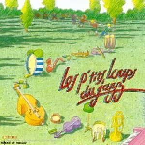 Pochette de Les P'tits Loups du jazz de Hélène Bohy - Olivier Caillard