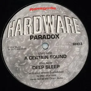 Pochette de A Certain Sound / Deep Sleep de Paradox