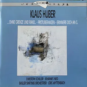 Pochette de ...Ohne Grenze und Rand... / Protuberanzen / Erinnere dich an G. de Sinfonieorchester Basel