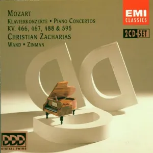 Pochette Piano Concertos KV 466, 467, 488 & 595