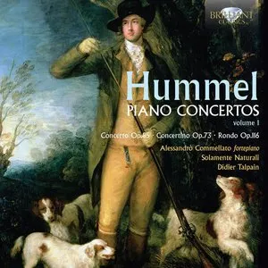 Pochette de Piano Concertos, Volume 1 de Johann Nepomuk Hummel