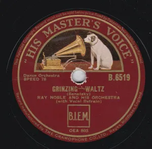Pochette de Grinzing / Isle of Capri de Ray Noble and His Orchestra