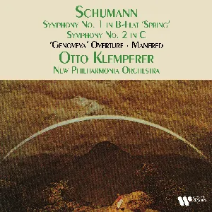Pochette de Symphonies nos. 1 “Spring” & 2 / Genoveva Overture / Manfred de Robert Schumann - Philharmonia Orchestra - Otto Klemperer