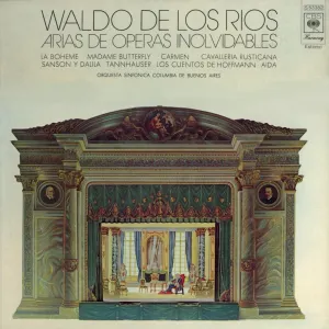 Pochette de Arias de óperas inolvidables de Waldo de los Ríos