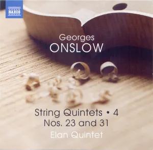 Pochette de String Quintets 4: Nos. 23 And 31 de George Onslow