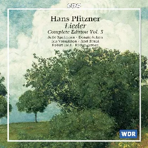 Pochette de Lieder Complete Edition Vol. 5 de Hans Pfitzner - Robert Holl - Rudolf Jansen - Iris Vermillion