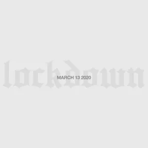 Pochette de Lockdown (March 13 2020) de Marc Hasselbalch