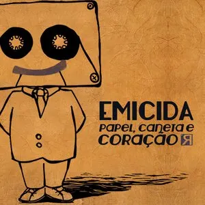 Pochette de Papel, Caneta e Coração de Emicida
