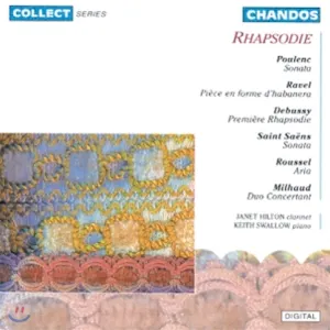 Pochette de Rhapsodie de Camille Saint‐Saëns - Francis Poulenc - Maurice Ravel - Darius Milhaud - Albert Roussel - Claude Debussy