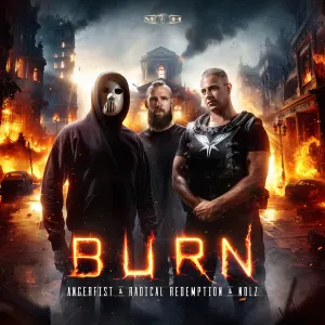 Pochette de Burn de Angerfist