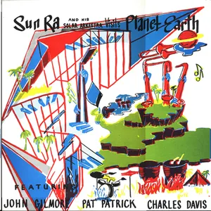Pochette de Sun Ra and His Solar Arkestra Visits Planet Earth de The Sun Ra Arkestra