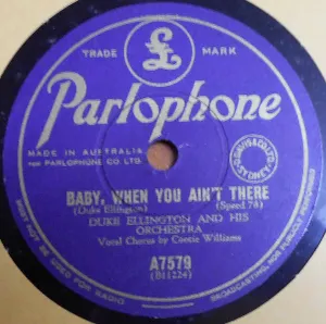 Pochette de Baby, When You Ain't There / Exposition Swing de Duke Ellington and His Orchestra