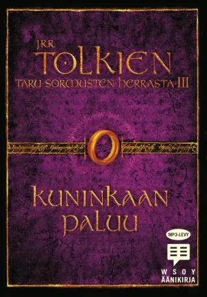 Pochette de Taru sormusten herrasta. III, Kuninkaan paluu de J.R.R. Tolkien