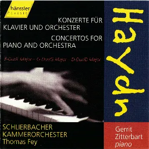 Pochette de Konzerte für Klavier und Orchester F-Dur / G-Dur / D-Dur de Thomas Fey - Joseph Haydn