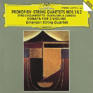 Pochette String Quartets nos. 1, 2 / Sonata for Two Violins