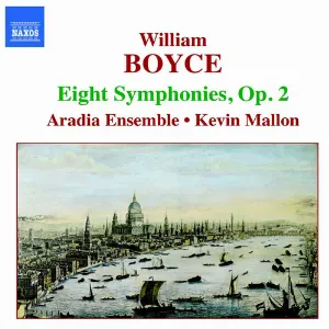 Pochette de Eight Symphonies, op. 2 de William Boyce - Kevin Mallon - Aradia Ensemble