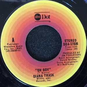 Pochette de Oh Boy de Diana Trask
