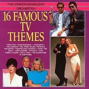 Pochette de 16 Famous TV Themes de Ed Starink