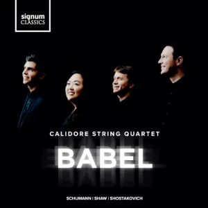 Pochette de Babel de Robert Schumann - Dmitri Shostakovich - Caroline Shaw