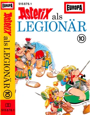 Pochette de Asterix 10: als Legionär de René Goscinny