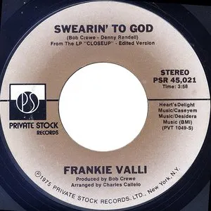 Pochette de Swearin’ to God de Frankie Valli