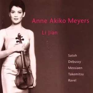 Pochette de Satoh / Debussy / Messiaen / Takemitsu / Ravel de Anne Akiko Meyers