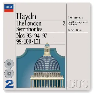 Pochette The London Symphonies, 2: Nos. 93, 94, 97, 99, 100, 101
