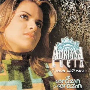 Pochette de De corazón a corazón de Adriana Lucía
