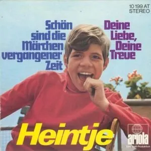 Pochette de Schön sind die Märchen vergangener Zeit de Heintje