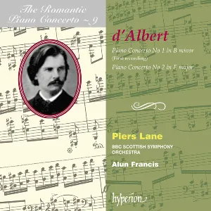 Pochette de The Romantic Piano Concerto, Volume 9: Piano Concerto no. 1 in B minor / Piano Concerto no. 2 in E major de Alun Francis - BBC Scottish Symphony Orchestra - Eugen d’Albert - Piers Lane