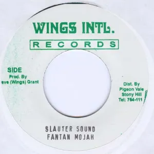 Pochette de Slaughter Sound de Fantan Mojah