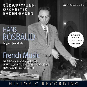 Pochette Hans Rosbaud conducts French Music