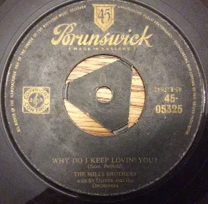 Pochette de How Blue? / Why Do I Keep Lovin' You? de Sy Oliver and His Orchestra - The Mills Brothers