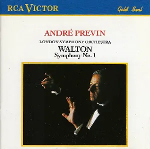 Pochette Walton: Symphony no. 1 / Vaughan Williams: The Wasps Overture