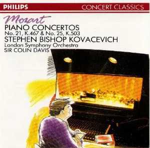 Pochette Piano Concertos no. 21, K. 467 & no. 25, K. 503