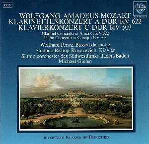 Pochette Klarinettenkonzert A-Dur, KV 622 / Klavierkonzert C-Dur, KV 503